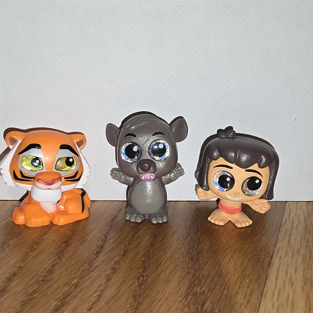 Jungle Friends Kids Toy Set - Orange, Gray, Brown